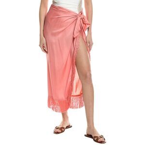 Simkhai Womens  Clemmy Sarong, Orange